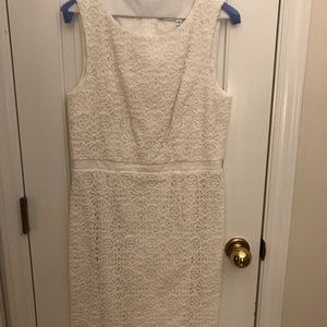 Trina Turk eyelet white dress